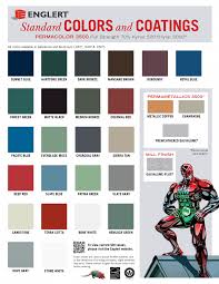 Englert Color Chart Roofingmaterials Roof Colors Metal