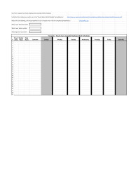 This employee schedule template shows each day of the week, so you can see an employee's daily shifts while also reviewing the weekly schedule. Arlington News Employee Work Schedule Template Pdf Free Work Schedule Templates For Word And Excel Smartsheet These Work Schedule Templates Excel Also Have Reminder Option Which Notifies You In Advance