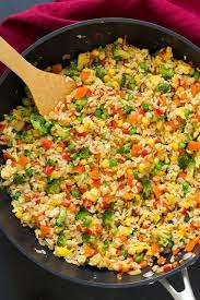 Very Veggie Fried Rice Cooking Classy Veggie Fried Rice Vegetarian Fried Rice Healthy Recipes