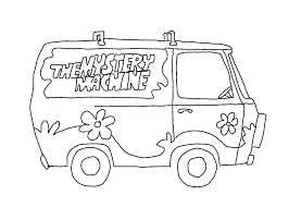 These scooby doo coloring sheets will take your child on a creative adventure while learning about drawing and coloring. Scooby Doo Mystery Machine Coloring Pages Coloring And Drawing
