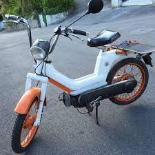 Mofa Ohne Tretzundung Starten Motorrad Oldtimer Piaggio