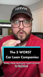 The 3 WORST Car Loan Companies