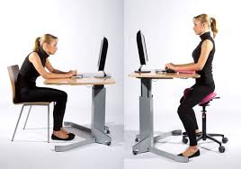 With Improvements In Posture So Strong You Can See The Beneficial Effects Ergonomicchair Ergonomic Chair Home Office Design Standing Chair