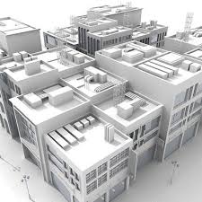 3d City Builder 01 City Model Interior And Exterior Environment Design