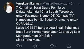 Ustaz tengku zulkarnain itu orang hebat. Hoaks Politik Dan Provokasi Cina Catatan Untuk Akun Ustadtengkuzul Islami Dot Co