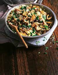 Mushroom Spinach Risotto Asda Good Living Recipe Spinach Risotto Asda Recipes Food