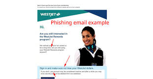Check spelling or type a new query. Media Advisory Westjet Warns Public Of Phishing Email Scam