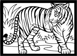 The spruce / evan polenghi these turkey coloring pages will get all the kids excited. Free Printable Tiger Coloring Pages For Kids