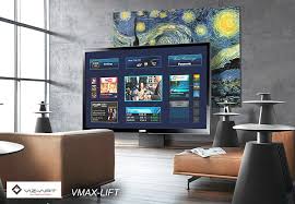 Sales & service by phone, email, or live chat. Lift Pulls Tv Out From The Floor It Is Intended For Large Television Sets Viz Art Automation