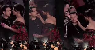 Tensión en el escenario?: El video de Christian Nodal con la familia Aguilar que provoca debate en redes