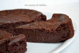 Recette De Moelleux Fondant Au Chocolat Noir Et A La Banane Rezept Rezepte Mit Bananen Schokoladenkuchen Rezept Rezepte