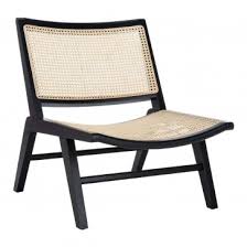 Safavieh Couture Auckland Rattan Accent Chair Black Natural In 2020 Rattan Dining Chairs Chair Accent Chairs