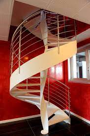 This spiral designed staircase could be constructed at the center of the space connecting both the floors. Stairs The 5 Things You Need To Know Before Buying A Staircase