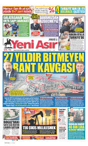 Tenkisat dalgası yeni asır'ı da vurdu! 16 Mart 2021 Sali Yeni Asir Gazetesi Manset