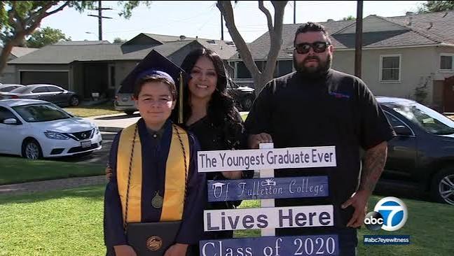 15-year-old Jack Rico will be youngest student to graduate from UNLV; teen  has now earned total of 5 degrees - ABC7 Los Angeles