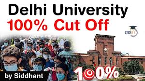 The university of delhi, informally known as delhi university (du), is a collegiate public central university located in new delhi, india.it was founded in 1922 by an act of the central legislative assembly and is recognized as an institute of eminence (ioe) by the university grants commission (ugc). Cut Off In Delhi University Why 100 Cut Off Is Becoming A Norm At Delhi University Upsc Ias Youtube