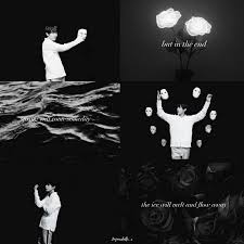 Bts Singularity Tear Loveyourself V Taehyung Black Aesthetic Wallpaper Kpop Quote