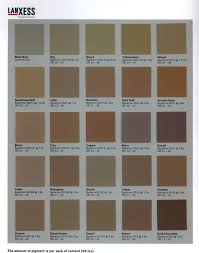 27 Factual Lanxess Color Chart