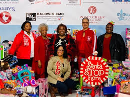 How to approach the vp of grad chapter | kelstells. Mobile Alumnae Chapter Of Delta Sigma Theta Sorority Incorporated Drops Off Toys For The Magical Christmas Toy Drive Wkrg News 5