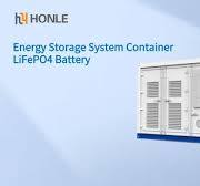 Industrial Solar Energy Storage System Container 1290kwh ...