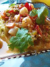 Scallops In Vodka Sofrito Hispanic Kitchen Recipe Mexican Food Recipes Recipes Hispanic Kitchen