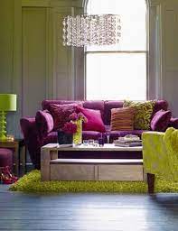 Contemporary living room gray eggplant tones hgtv. 10 Bright Interior Color Schemes Floral Inspirations And Interior Decorating Ideas Living Room Green Pink Living Room Living Room Decor