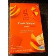 Maybe you would like to learn more about one of these? Good Gather Fruit Strips Mango Calories Nutrition Analysis More Fooducate