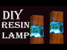 Easy Making Epoxy Resin Lamps How To Make Night Lamp With Resin And Wood Youtube Epoxy Resin Crafts Resin Crafts Resin Furniture