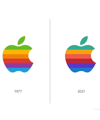 Free for commercial use no attribution required high quality images. Apple Revives 1977 Rainbow Logo But Colors Don T Match The Original