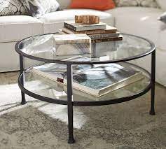 Our coco nesting round glass coffee tables are one of our most popular pieces of furniture. Tanner 36 Round Coffee Table Pottery Barn