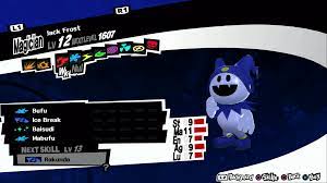 Persona 5 / Persona 5 Royal - Jack Frost Persona Stats and Skills – SAMURAI  GAMERS