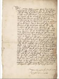 Thomas Cromwell S Henry Viii Letter Up 71 8 At Bonhams Anne Of Cleves Tudor History The Tudor Family