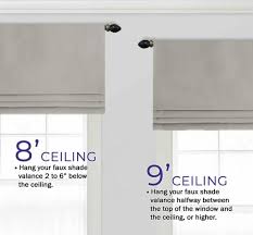 Tension curtain rods are the secret to this simple draped window treatment. Pin On Faux Roman Shades By Prioritywindowvalances Com