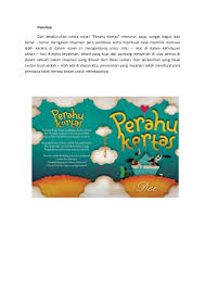 Novel yang berjudul perahu kertas karya dari dewi lestari. Contoh Teks Ulasan Novel Perahu Kertas Terkait Teks Cute766