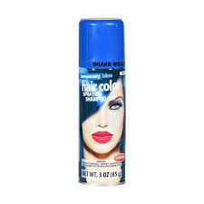 Halloween Temporary Hair Color Spray Blue Walmart Com In 2020 Color Spray Hair Color Spray Temporary Hair Color Spray