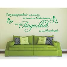 G293 Spruch Wandtattoo Vergangenheit Ist Geschichte Zukunft