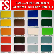 Kayu ini tidak dapat dipakai untuk bahan baku produk yang bermutu tinggi. Sancora Super King Gloss Paint Cat Minyak Kayu Dan Besi Shopee Malaysia