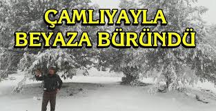 Ancak yine zaman zaman yağan kar nedeniyle vatarndaşların dikkatli ve tedbirli olmaları istendi. Mersin Camliyayla Da Kar Yagisi Etkisini Gosterdi Camliyayla Beyaza Burundu Mersin Haber