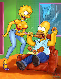 Lisa and Homer Porn (18yo) - Porn Simpsons Parody