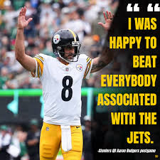 Steelers QB Aaron Rodgers got his revenge against his former team. 🔥