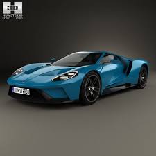 3d Model Of Ford Gt Concept 2017 Ford Gt 2017 Ford Gt Ford