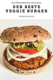 Veggie Burger Selbst Machen Aus Kidneybohnen Und Linsen Reiseschmaus Rezept In 2020 Lecker Einfach Lecker Rezepte