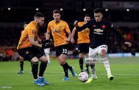Manchester United S Mason Greenwood And Wolverhampton Wanderers Matt Manchester United Tv Manchester United Manchester United Live