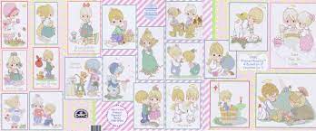 Title / name:preciousmoments calendar 2005 issue / date: Precious Moments A Collection Of Favourites Volume 2 Cross Stitch Pattern By Gloria Pat