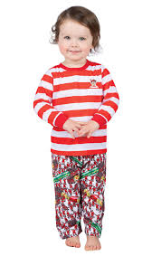 wheres waldo infant pajamas