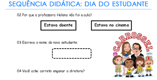 Uma boa educação e um bom ensino escolar ajudam a formar uma sociedade sólida e com senso crítico. Sequencia Didatica Dia Do Estudante Aprender E Brincar Dia Dos Estudantes Atividade Dia Do Estudante Estudos