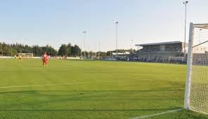 Ein strom fließt durch deutschland, an east german film; Sportpark Skoatterwald Stadion In Heerenveen