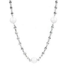 Emitations Bridal Jewelry Aaliya S Glass Pearl Cubic Zirconia Necklace Reviews Find The Best Prod Bridal Jewelry Bridal Necklace Affordable Bridal Jewelry
