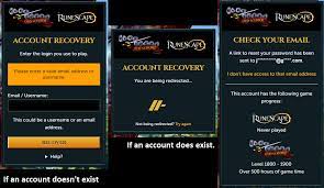 Account Recovery Needs To Give Less Info : R/2007Scape