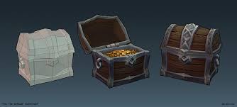 Treasure Chest By Belibr On Deviantart Treasure Chest Concept Art Game Art